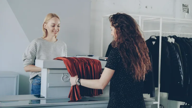 When the Person Selling You Clothes Actually Knows You